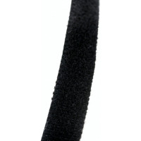 Многоразовая стяжка-липучка DORI 200x12 мм черная 10 шт 42242