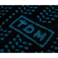 Утепленные перчатки TDM ELECTRIC х/б с ПВХ-протектор, двойные зимние, черные, SQ1016-0203