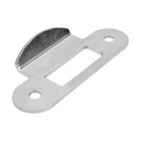 Сантехническая пластиковая защелка, матовый никель Vantage P96SN