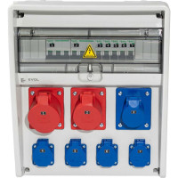 Щит с розетками навесной COMBOX ULTRA 17 EVOL 0107-027-1