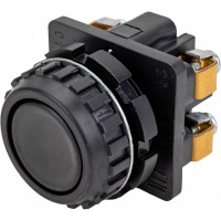 Выключатель TDM ELECTRIC кнопочный КЕ 011-У2-исп.2 черный 1з+1р 10A 660B IP40 SQ0753-0006