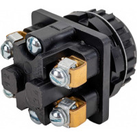 Выключатель TDM ELECTRIC кнопочный КЕ 011-У2-исп.2 черный 1з+1р 10A 660B IP40 SQ0753-0006