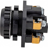 Выключатель TDM ELECTRIC кнопочный КЕ 011-У2-исп.2 черный 1з+1р 10A 660B IP40 SQ0753-0006