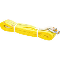 Буксировочный текстильный строп Сталь-91 90мм 21т 6м 2 слоя+скоба 4687202227600