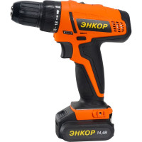 Аккумуляторная дрель-шуруповерт Энкор ДША-2 14,4ЭР/10Л 50025