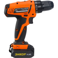 Аккумуляторная дрель-шуруповерт Энкор ДША-2 14,4ЭР/10Л 50025