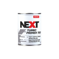 Грунт NOVOL "NEXT "TURBO 7000", 2К, акриловый, быстросохнущий, 4+1, черный, банка 800 мл. с 90893-90899