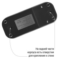 Розеточная колодка TDM ELECTRIC 2 гнезда 2П+3 с выключателем 16А 250В черная серии Народная SQ1806-0424