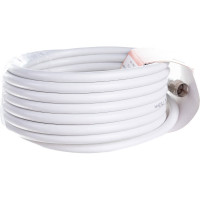 Коаксиальный кабель DORI RG-6 на F-разъёмах 5 м + переходник на TV 40880