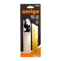 Лезвия TiN 6 шт, 25 мм для ножа AMIGO 77222