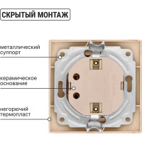 Светорегулятор TDM ELECTRIC поворотный RL 300 Вт ЭКО сосна Таймыр SQ1814-0224