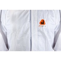 Комбинезон химзащиты Jeta Safety с дышащей вставкой на спине JPC65, плотн.65 г/м², размер 46-48/S, JPC-65-S