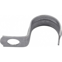 Металлическая однолапковая скоба Промрукав СМО d16-17 мм, отверстие d 6.5 мм PR08.3742