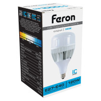 Светодиодная лампа LB-65 E27-E40 120W 6400K, FERON 38197