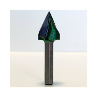 Фреза профильная для фасадов (22x21x64 мм; V=60 градусов) Greencut BX11282