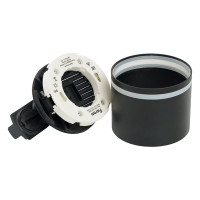 Трековый однофазный светильник FERON AL163 на шинопровод под лампу GX53, черный 41922