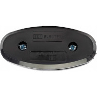 Выключатель на шнур TDM ELECTRIC 6А, 250В, черный с красной кнопкой SQ1806-0222
