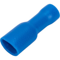 Разъем плоский полностью изолированный TDM ELECTRIC РППИ-М 2-187 синий мама  50 шт SQ0546-0004