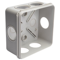 Коробка распределительная TDM ELECTRIC 100х100х50мм, крышка, IP55, 6 входов SQ1401-1255