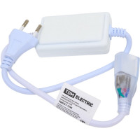 Сетевой шнур для одностороннего неона TDM ELECTRIC SMD5050-RGB-220 B контроллер, SQ0331-1544