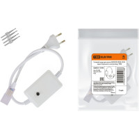 Сетевой шнур для одностороннего неона TDM ELECTRIC SMD5050-RGB-220 B контроллер, SQ0331-1544