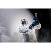 Комбинезон хим.защиты Jeta Safety с дышащей задней частью, плотн.65 г/м², разм.XXL/54-56, JPC-66-XXL