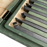 Набор токарных резцов по металлу 12 шт, 8x8 мм ООО ПЕТРО-ИНСТРУМЕНТ НРМ003x7397472 X7397472