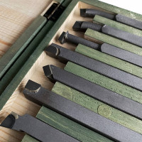 Набор токарных резцов по металлу 12 шт, 8x8 мм ООО ПЕТРО-ИНСТРУМЕНТ НРМ003x7397472 X7397472