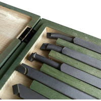 Набор токарных резцов по металлу 12 шт, 8x8 мм ООО ПЕТРО-ИНСТРУМЕНТ НРМ003x7397472 X7397472