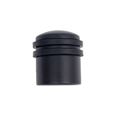 Дверной ограничитель, диаметр 25 мм, высота 30 мм, черный Vantage DS5BL