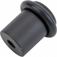 Дверной ограничитель, диаметр 20 мм, высота 30 мм, черный Vantage DS1BL