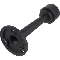 Дверной ограничитель, диаметр 38 мм, высота 80 мм, черный Vantage DS4BL