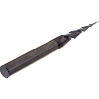 Фреза спиральная двухзаходная конусная сферическая (0.5х30х70 мм; угол 2A°-10.4; R 0.25 мм; хв-к 6) NL2QX6.30.0.5 DJTOL 477