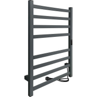 Полотенцесушитель INDIGO Oktava Slim 3 electro 80/50 таймер, скрытый монтаж, универсальное подключение R/L LСLOKS3E80-50MGRt
