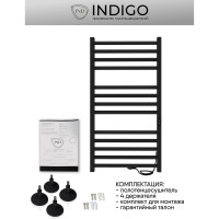 Полотенцесушитель INDIGO Attic Romb electro 100/50 таймер, скрытый монтаж, универсальное подключение R/L LСLATCRE100-50BRRt