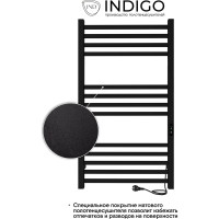 Полотенцесушитель INDIGO Attic electro 100/50 таймер, скрытый монтаж, универсальное подключение R/L LСLATCE100-50BRRt