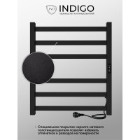 Полотенцесушитель INDIGO Oktava Slim 3 (electro) 60/50 таймер, скрытый монтаж, универсальное подключение R/L LСLOKS3E60-50BRRt