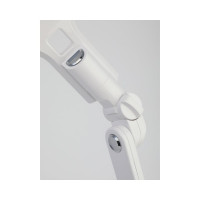 Настольный светодиодный светильник ЭРА NLED-496-12W-W на струбцине, белый Б0052766