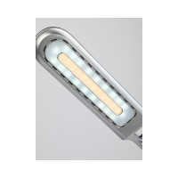 Настольный светодиодный светильник ЭРА NLED-497-12W-BK на струбцине и с основанием, черный Б0052771