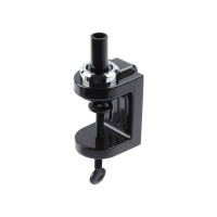 Настольный светодиодный светильник ЭРА NLED-497-12W-BK на струбцине и с основанием, черный Б0052771