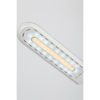 Настольный светодиодный светильник ЭРА NLED-497-12W-W на струбцине и с основанием, белый Б0052770