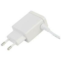 Настольный светодиодный светильник ЭРА NLED-497-12W-W на струбцине и с основанием, белый Б0052770