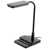 Настольный светодиодный светильник ЭРА NLED-499-10W-BK с основанием, черный Б0052777