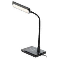 Настольный светодиодный светильник ЭРА NLED-499-10W-BK с основанием, черный Б0052777