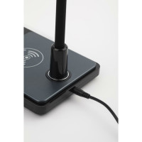 Настольный светодиодный светильник ЭРА NLED-499-10W-BK с основанием, черный Б0052777