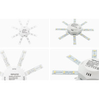 Комплект светодиодных линеек Apeyron Звездочка 220В, 8Вт, smd5730, 600Лм, 4000К, IP30 02-42
