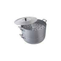 Манты-казан Демидовский 6 л., 4 решетки, d 26 МТ-040