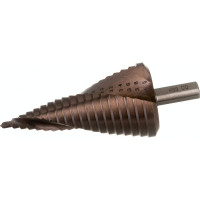 Сверло ступенчатое по металлу РОСОМАХА 4-40 мм, 19 ступеней Экстрим КОБАЛЬТ 705005