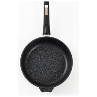 Сковорода Мечта АП Гранит star 30 см, со съемной ручкой и стеклянной крышкой с030803