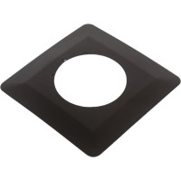 Одноместная защитная рамка для выключателей или розеток для защиты обоев TDM ELECTRIC 130x130 мм, антрацит SQ1822-0005